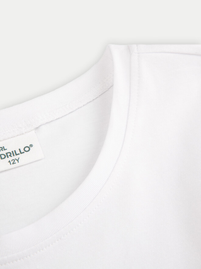 Coccodrillo Coccodrillo T-Shirt ZC4143205VGA Λευκό Regular Fit