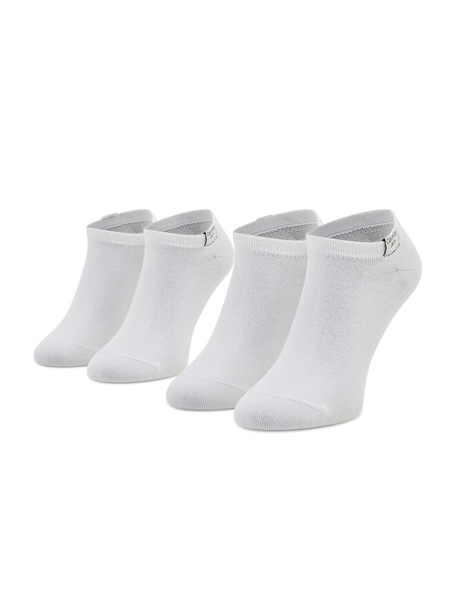 Calvin Klein Jeans Moteriškų trumpų kojinių komplektas (2 poros) Calvin Klein Jeans 701218749 Balta