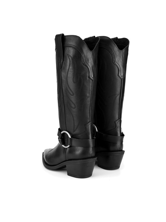 Badura Ковбойські чоботи Badura PERI-0781 Чорний
