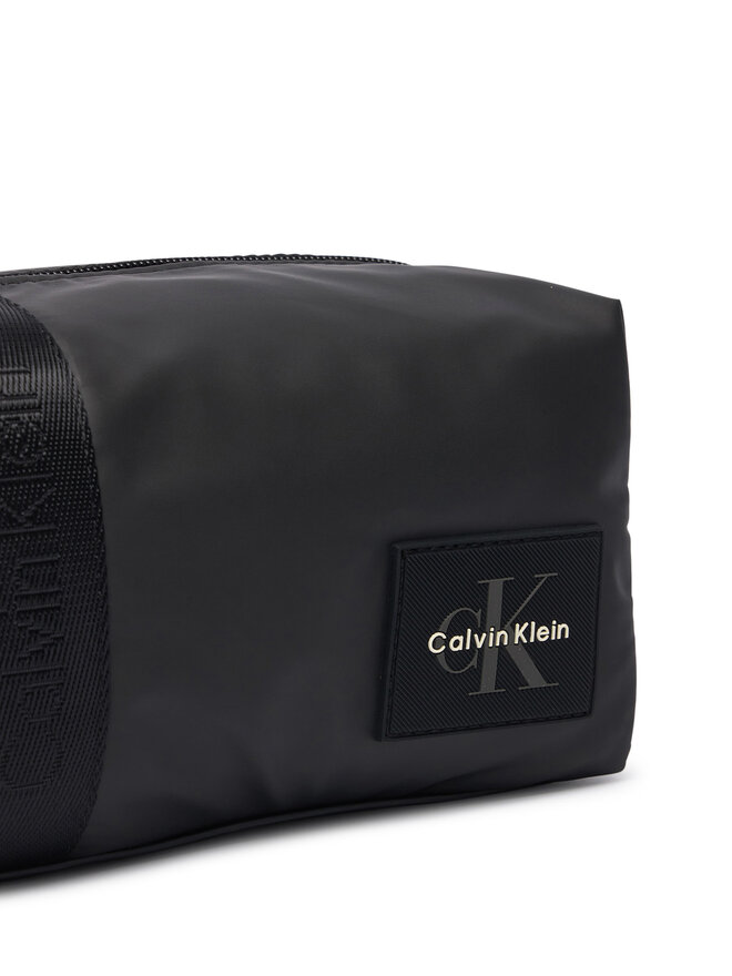 Calvin Klein Kosmetiktasche Calvin Klein Rubberized Dopp Kit LV04D1293G Schwarz