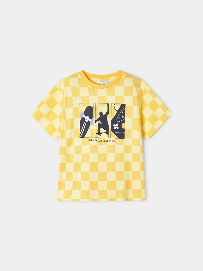 Mayoral Mayoral Футболка 3014 Жовтий Regular Fit