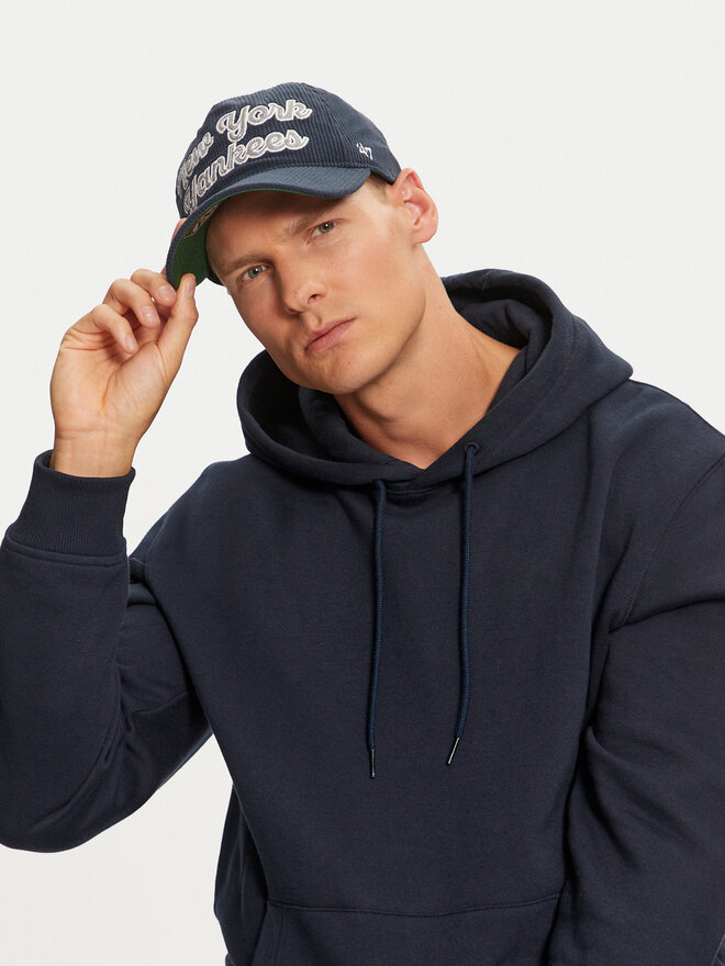 47 Brand Шапка с козирка 47 Brand B-CHNSC17EWP-NY Тъмносин