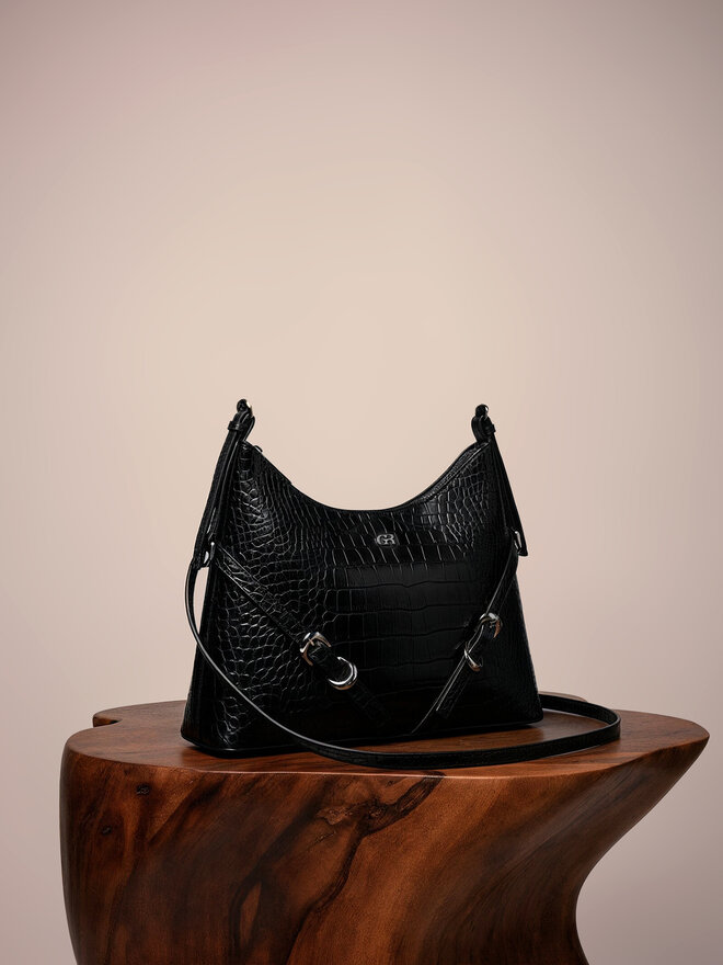 GINO ROSSI Handtasche Gino Rossi CEO-ASALA-KQ30A Schwarz