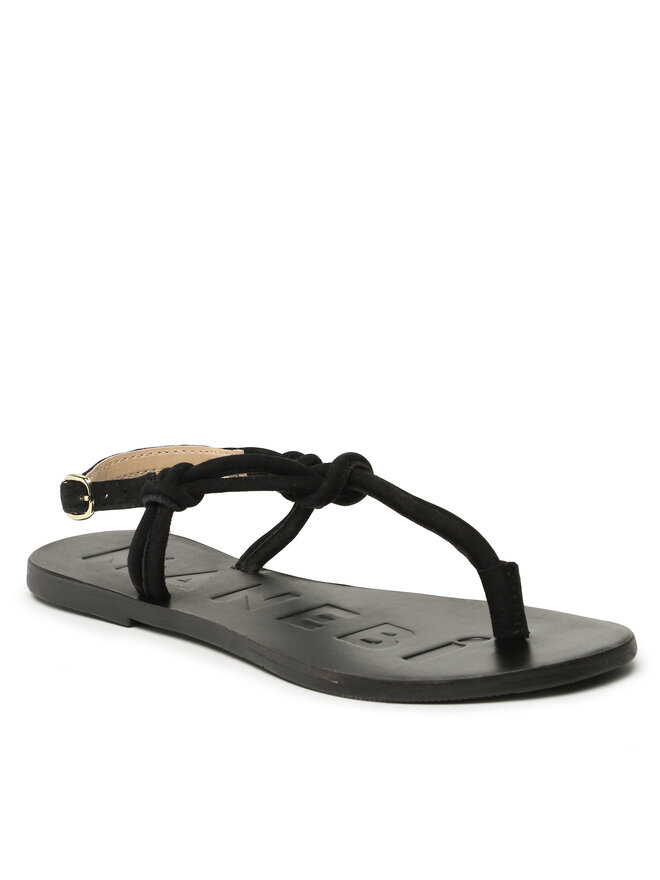 Manebi Sandalen Manebi Suede Leather Sandals V 2.2 Y0 Schwarz