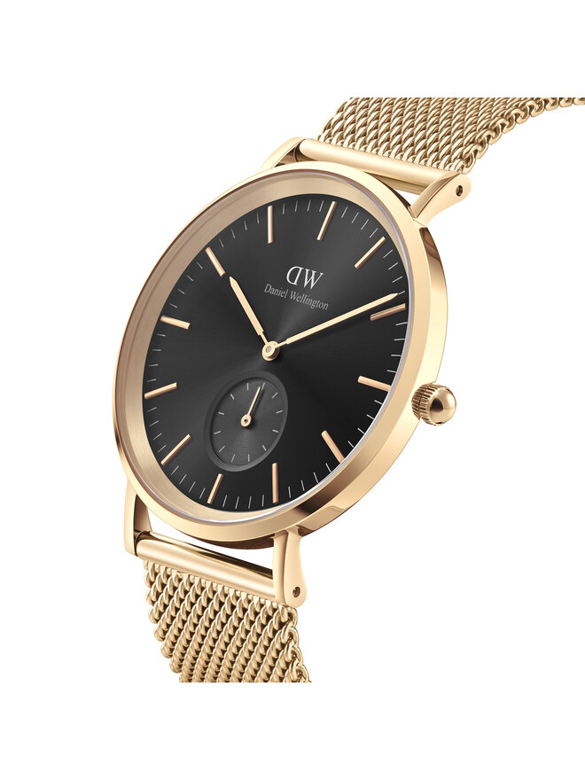 Daniel Wellington Pulkstenis Daniel Wellington Classic Multi-Eye Evergold Onyx DW00100713 Zelta