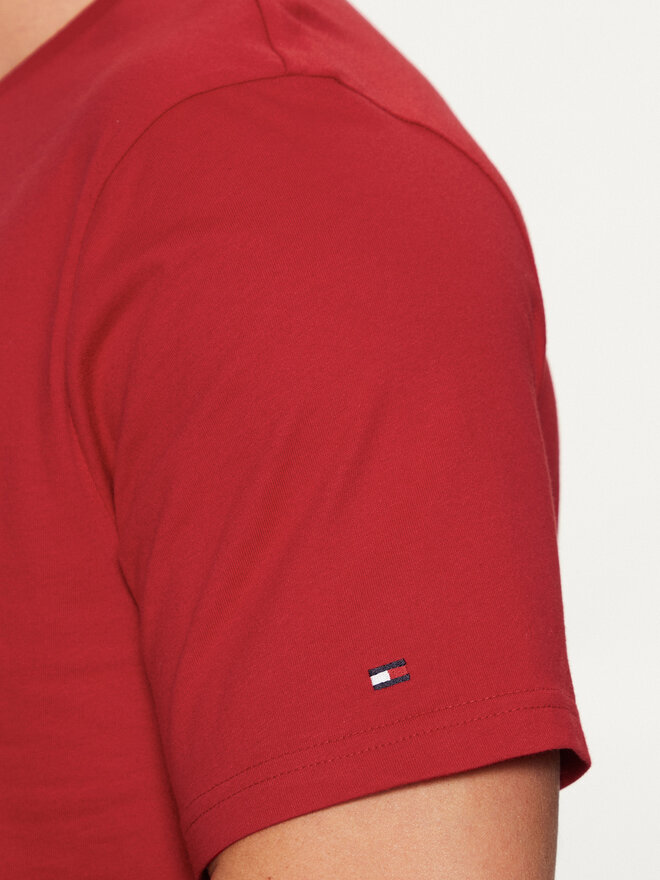 Tommy Hilfiger Tommy Hilfiger Marškinėliai MW0MW38980 Raudona Regular Fit