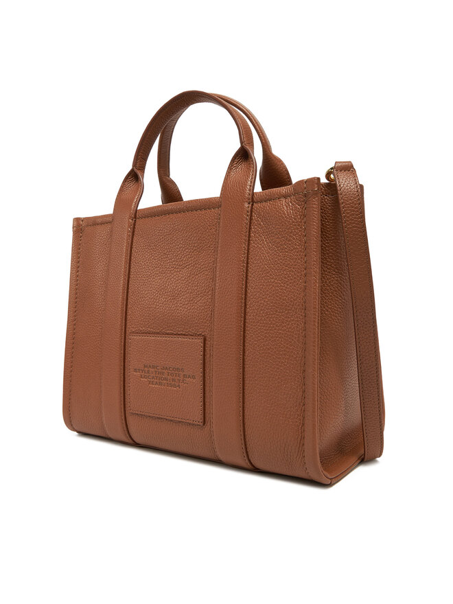 Marc Jacobs Torebka Marc Jacobs The Leather Medium Tote Bag H004L01PF21 Brązowy