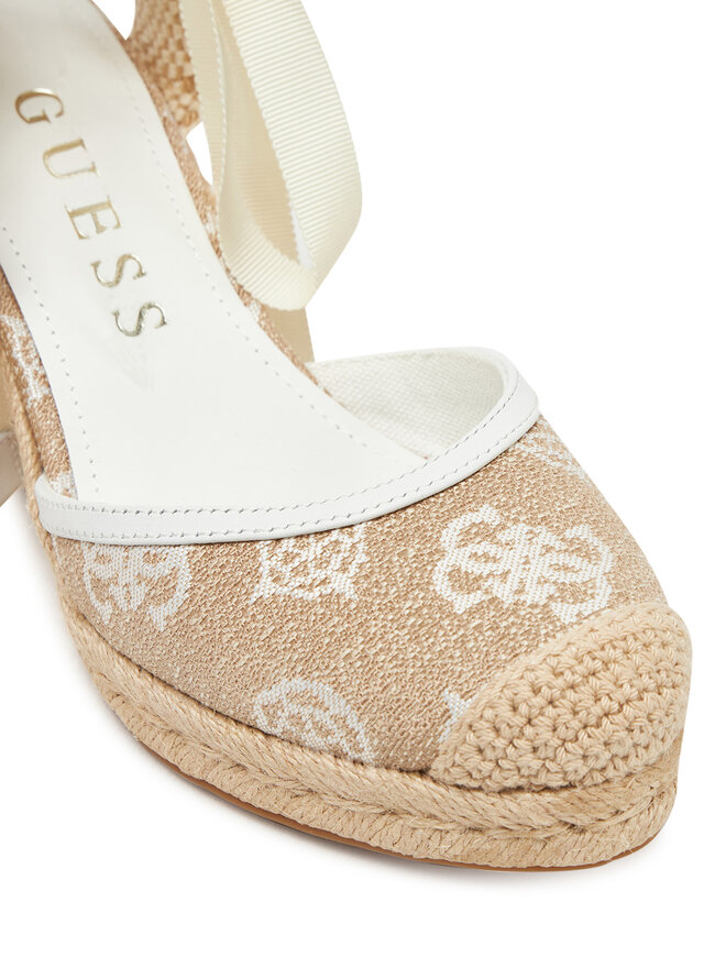 Guess Espadryle Guess FLJCYR FAB04 Beżowy