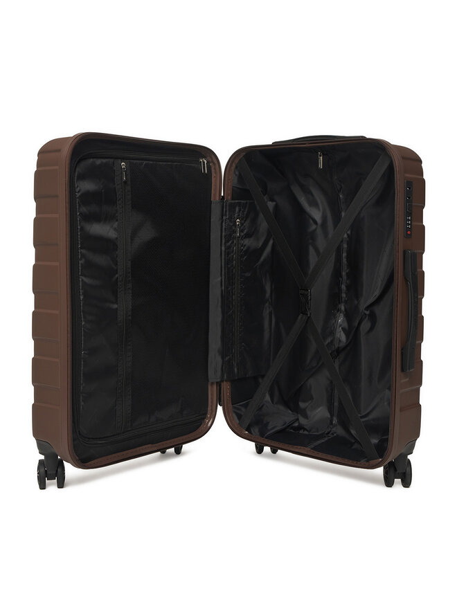 GINO ROSSI Mittlerer Koffer GINO ROSSI CEO-GIN-MS-002-M Dunkelbraun