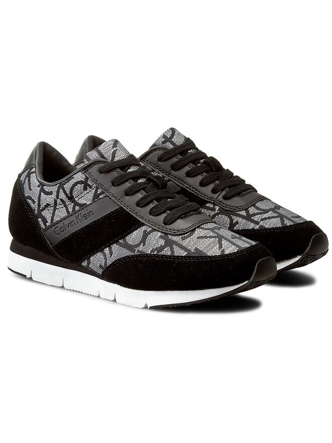 Sneakers Calvin Klein Jeans Tea RE9644 Noir chaussures