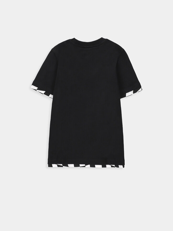 Coccodrillo Coccodrillo Camiseta WC4143202RAJ Negro Regular Fit