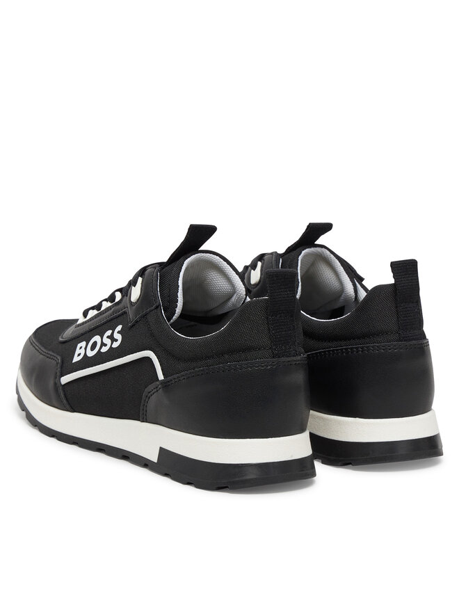 BOSS Tenisice BOSS J51653 S Crna