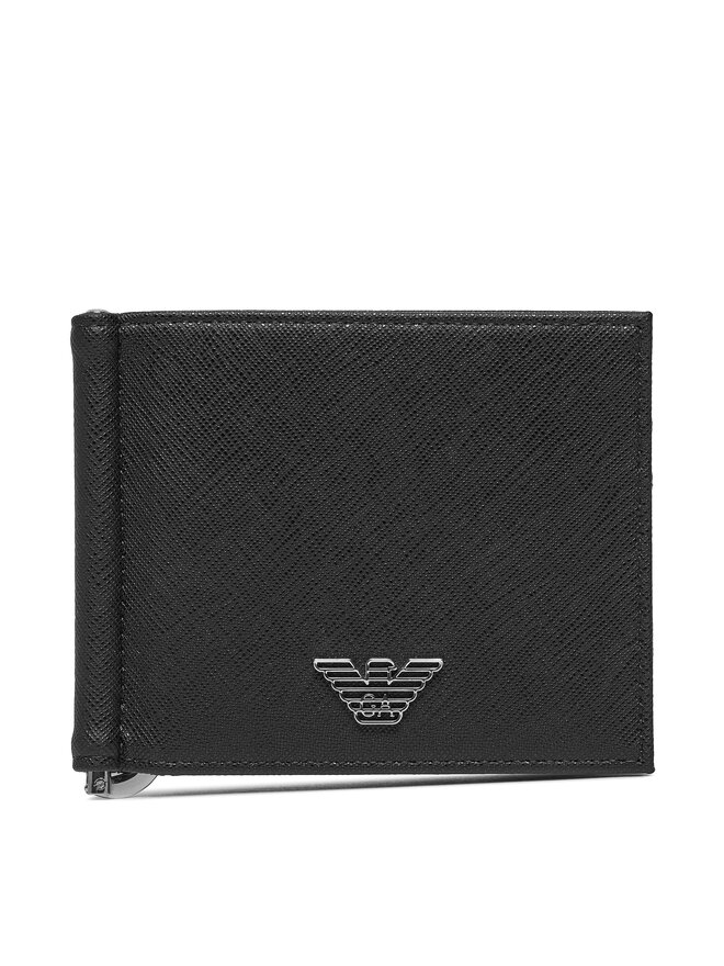 Emporio Armani Portofel Mic pentru Bărbați Emporio Armani Y4R502 Y138E 81072 Negru