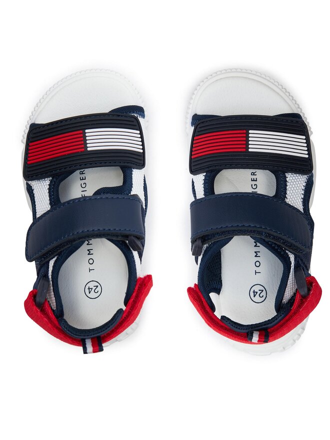 Sandales Tommy Hilfiger T1B2 33421 1591 S Blanc chaussures