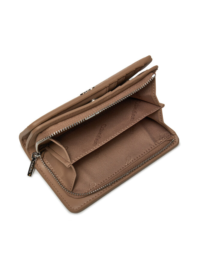 Calvin Klein Veľká dámska peňaženka Calvin Klein K60K612349 Hnedá