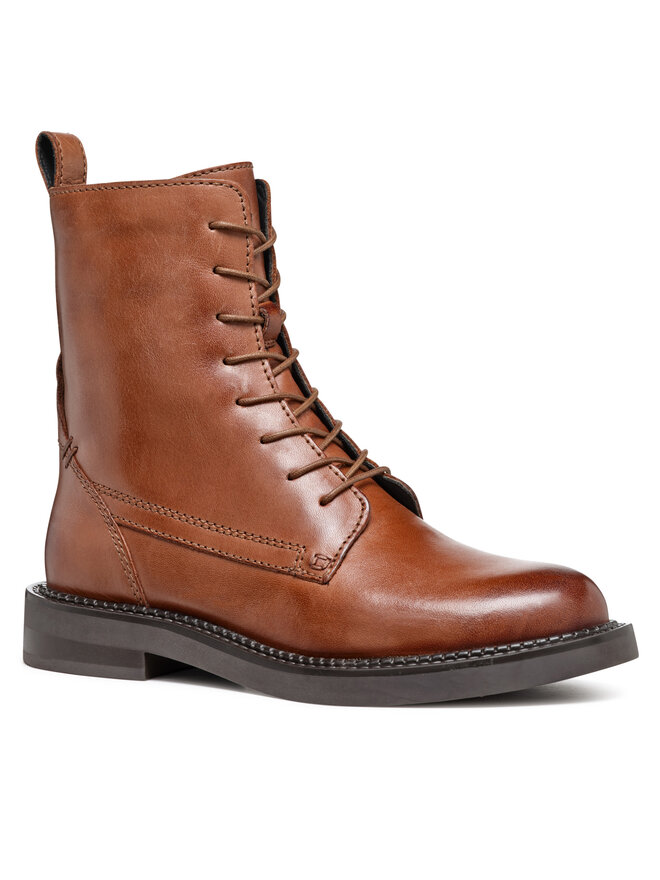 Geox Škornji Geox D Serilda D46WYG 00043 C6002 Rjava