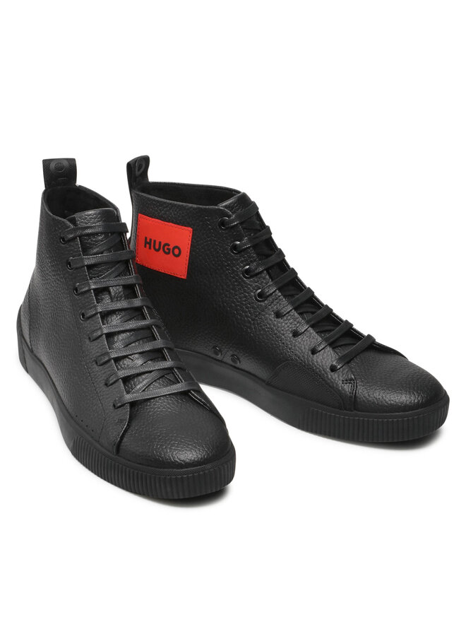 Leather sneakers Zero_Hito_grph A HUGO | color Black | Gomez