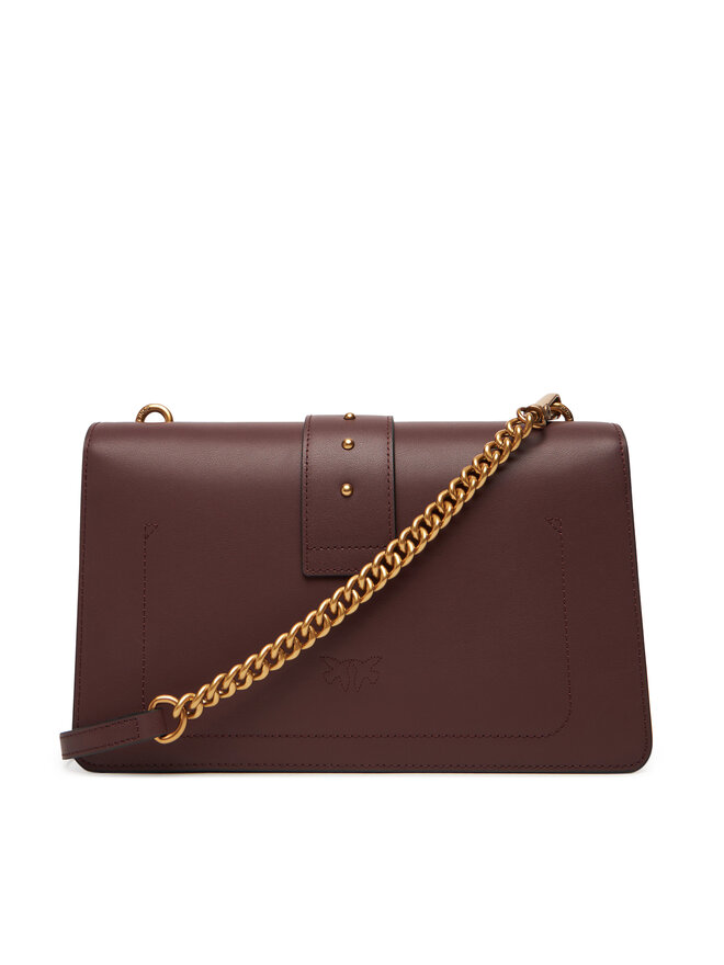 PINKO Τσάντα PINKO Love One Classic ST.CL Al 25-26 PLTT 105857 A0F1 Μπορντό