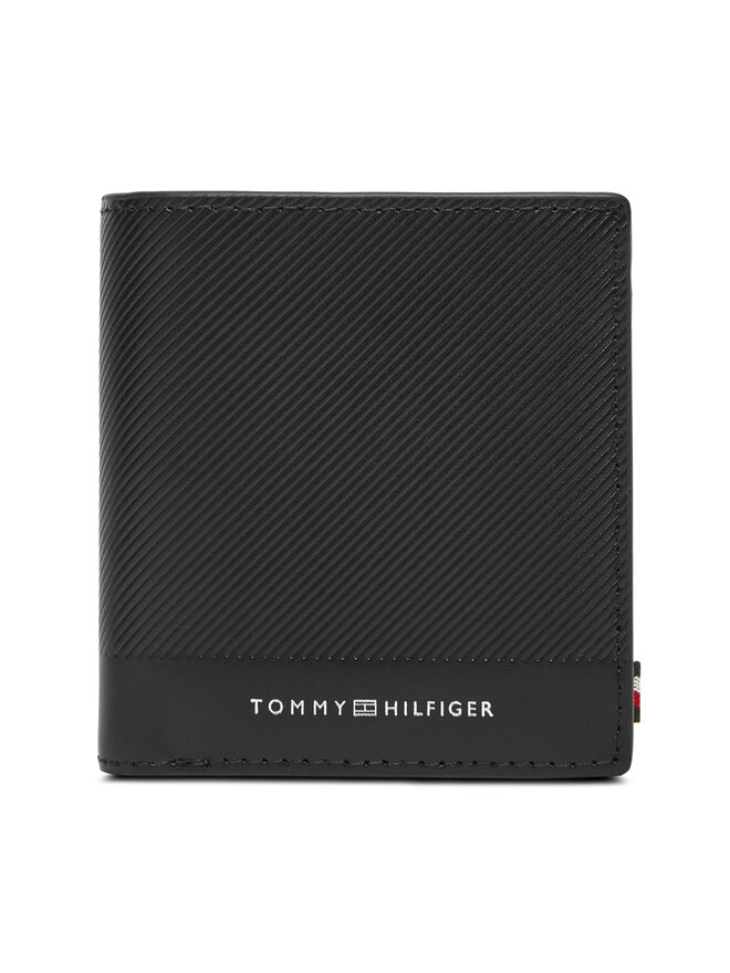 Tommy Hilfiger Veľká pánska peňaženka Tommy Hilfiger Th Foundation Trifold AM0AM13510 Čierna