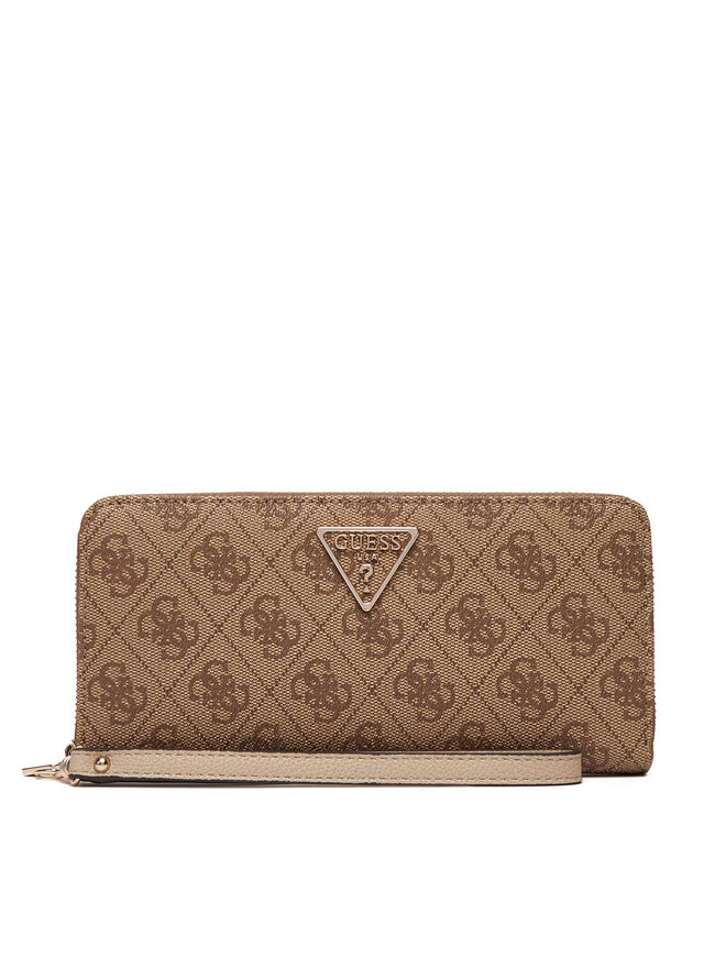 Guess Velika ženska denarnica Guess Laurel II Slg SWSG74 59146 Rjava