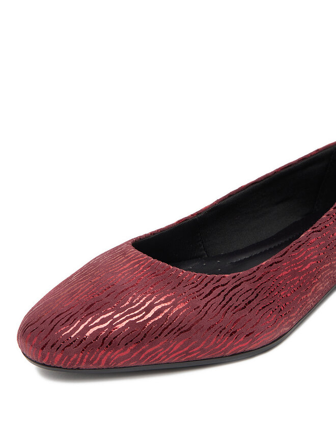 Lasocki Balerinke Lasocki CEO-RST-KAJA-04F Bordo rdeča