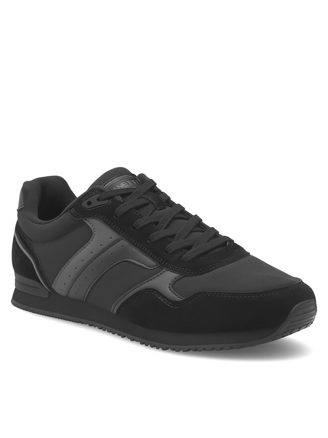 Lanetti Αθλητικά Lanetti MP07-01409-11 Μαύρο