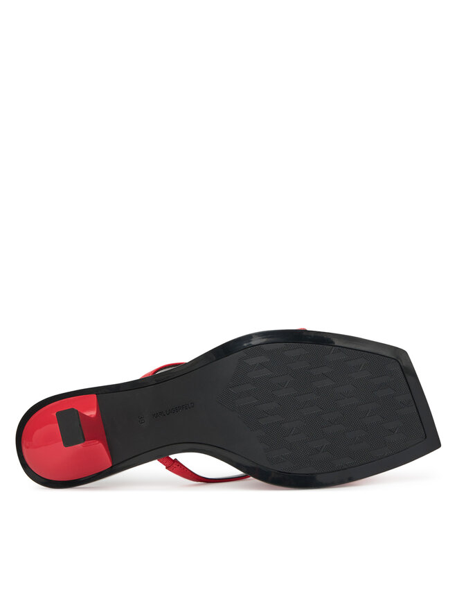 KARL LAGERFELD Natikači KARL LAGERFELD Karmel KL33624 Rdeča