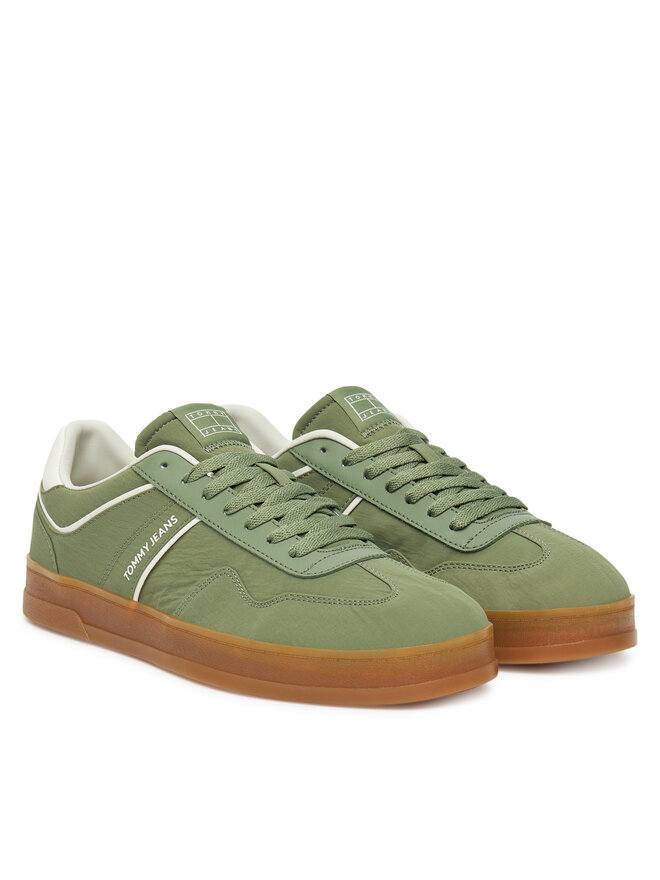 Tommy Jeans Sneakers Tommy Jeans The Greenwich Mix Media EM0EM01586 Grün