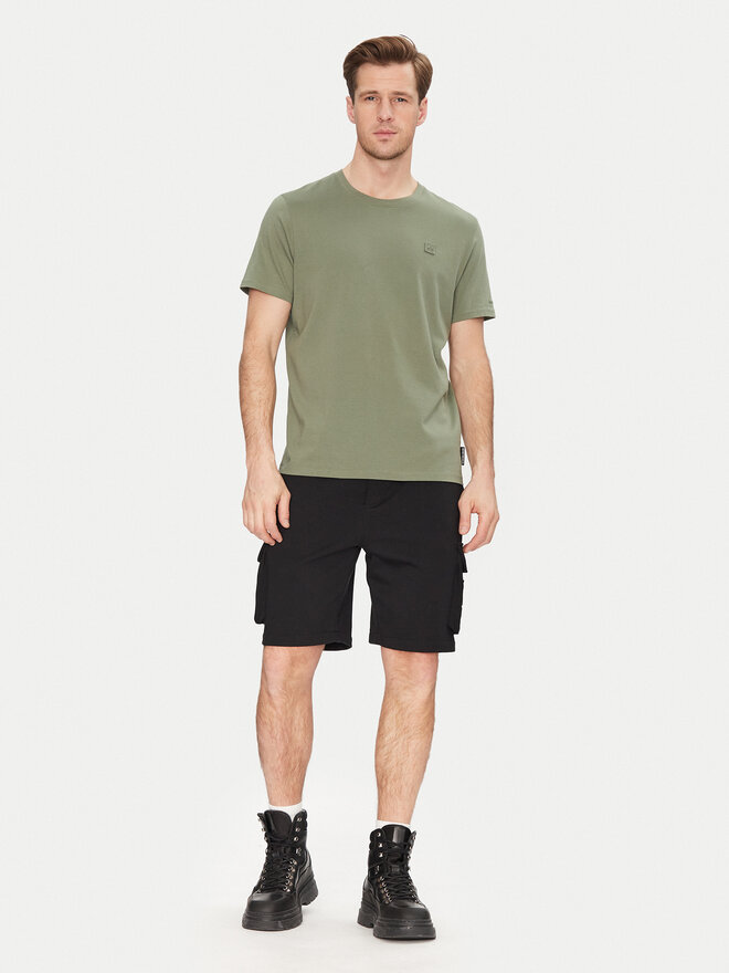Moose Knuckles Moose Knuckles Футболка Duluth M15MT759 Зелений Regular Fit