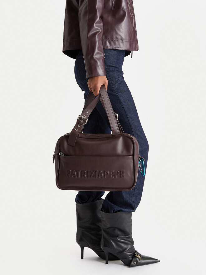 Patrizia Pepe Дамска чанта Patrizia Pepe 2B0125/L113F-B856 Кафяв