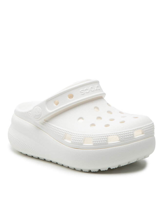Crocs Pantoletten Crocs Classic Crocs Cutie Clog 207708 Weiß