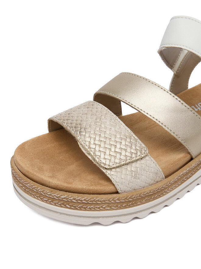 Remonte Sandalen Remonte CEO-D0Q55-92 Goldfarben
