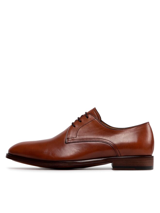 Lord Premium Półbuty Lord Premium Derby 5504 Brązowy