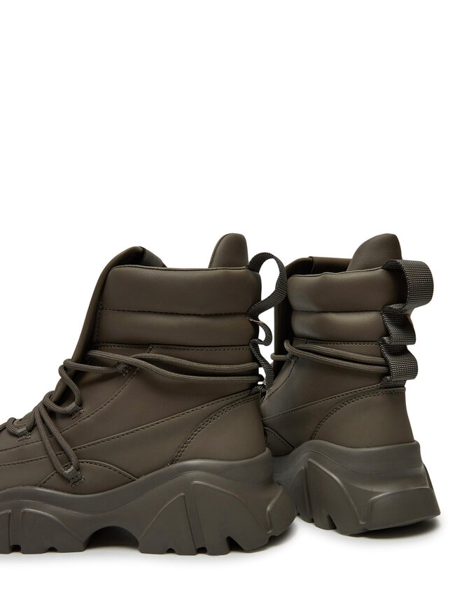 EA7 Emporio Armani Schnürstiefeletten EA7 Emporio Armani X8M001 XK228 U007 Khakifarben