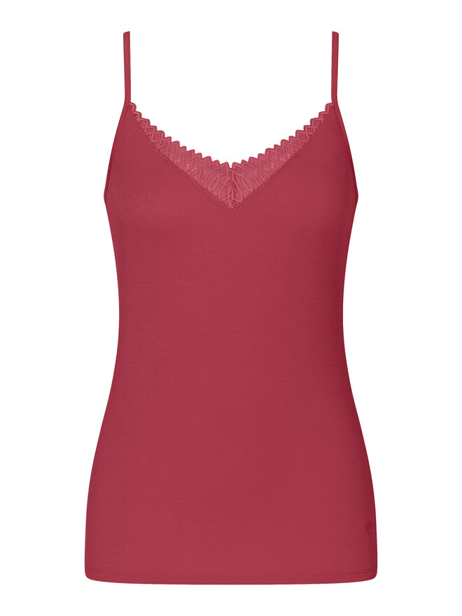 Triumph Triumph Pizsama felső Aura Spotlight 10221405 Piros Regular Fit