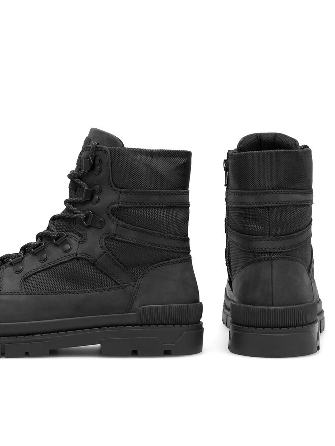 Badura Botines planos Badura MUSK-04 MI08 Negro