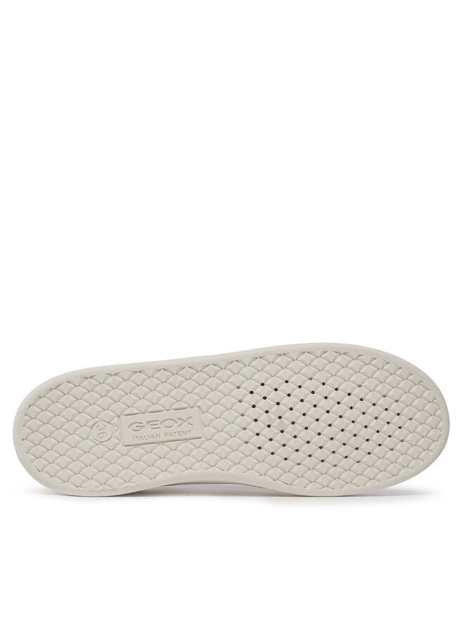 Geox Sneakersy Geox J Eclyper Girl J36LRC 000BC C0588 D Bílá