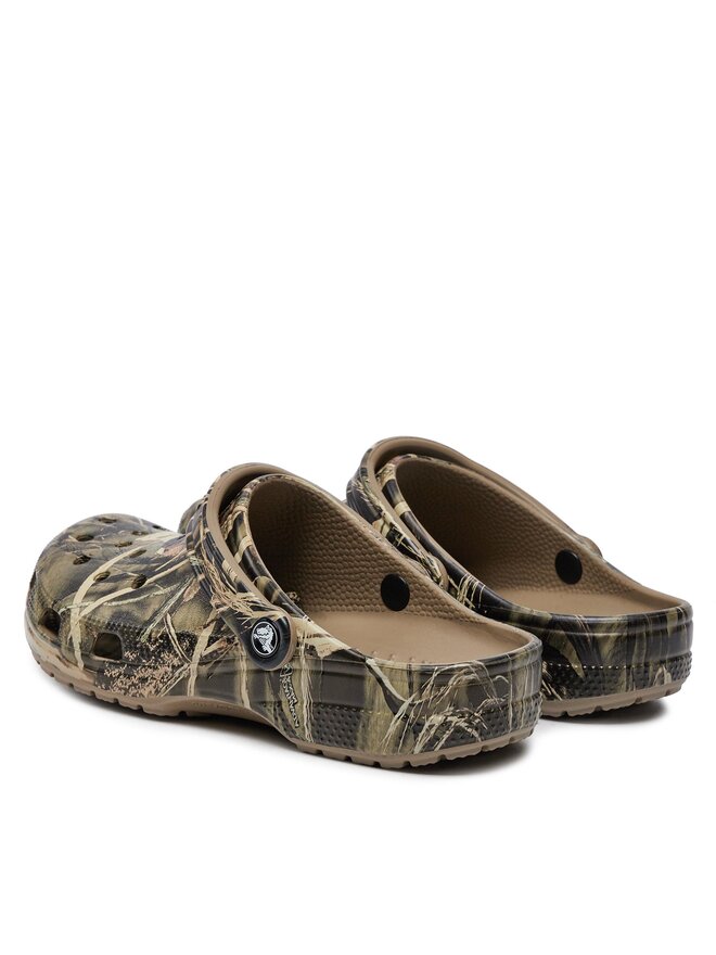 Crocs Παντόφλες Crocs Classic Realtree 12132 Πράσινο
