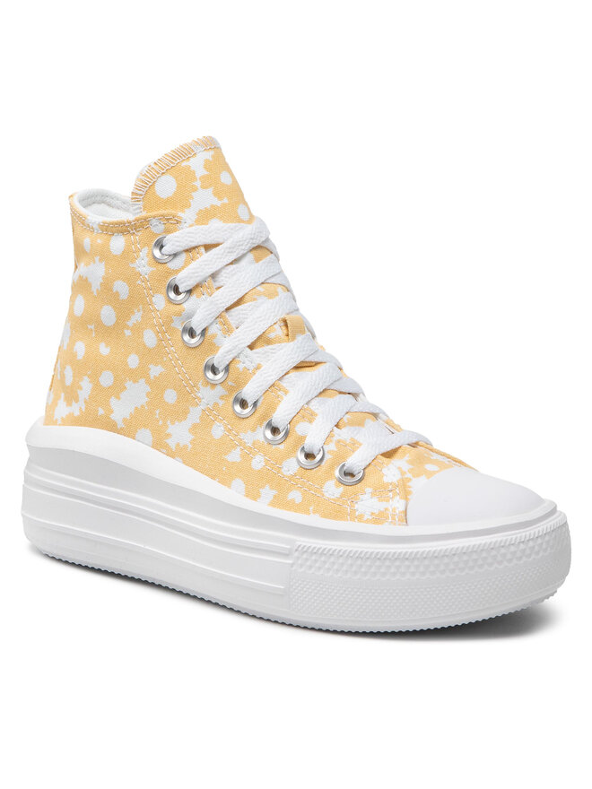 Converse Plátěnky Converse Chuck Taylor All Star Mowe Hi A01194C Žlutá