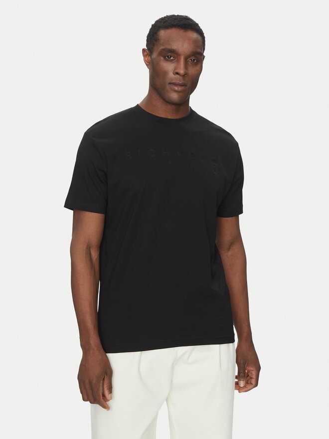 Richmond X Richmond X T-Shirt UMP25009TS Μαύρο Regular Fit