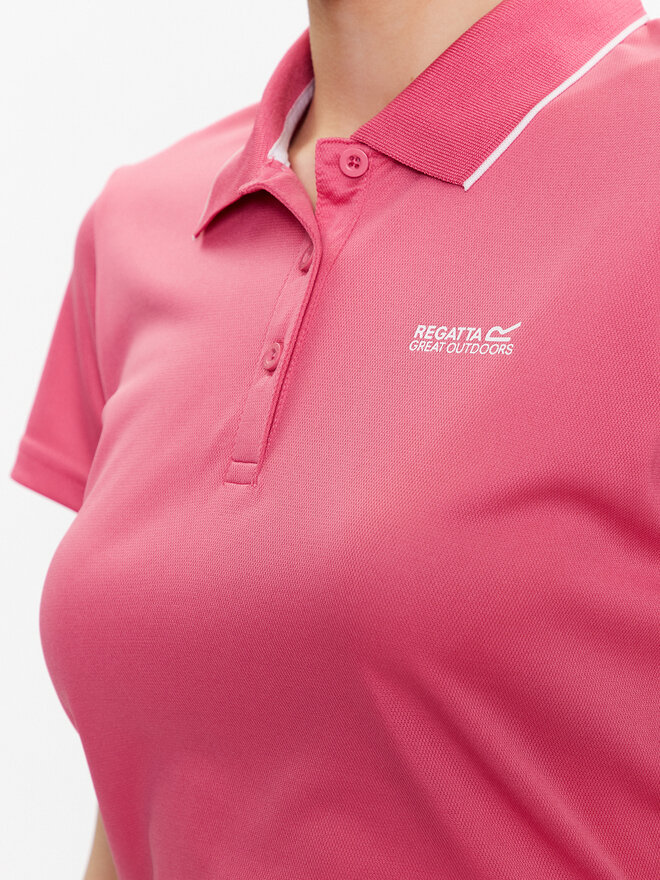 Regatta Regatta Poloshirt Maverick RWT210 Rosa Regular Fit