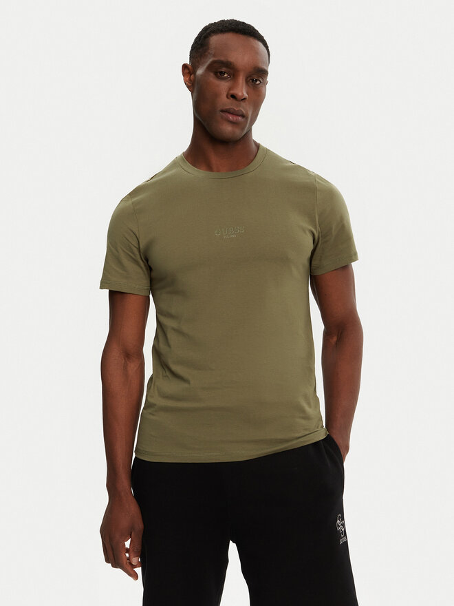 Guess Guess Camiseta M2YI72 I3Z14 Caqui Regular Fit