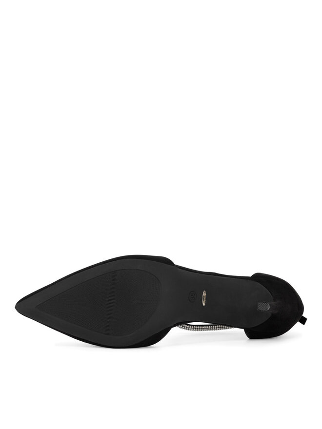 DeeZee Pantofi cu toc subțire DeeZee BG-1818 Negru