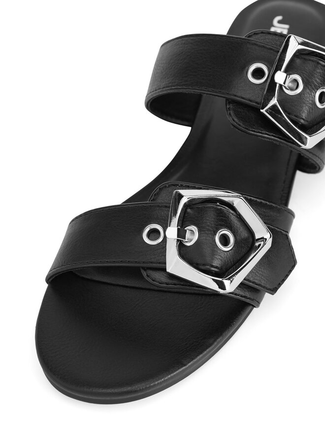 JENNY Klapki JENNY CD24016-1 Czarny