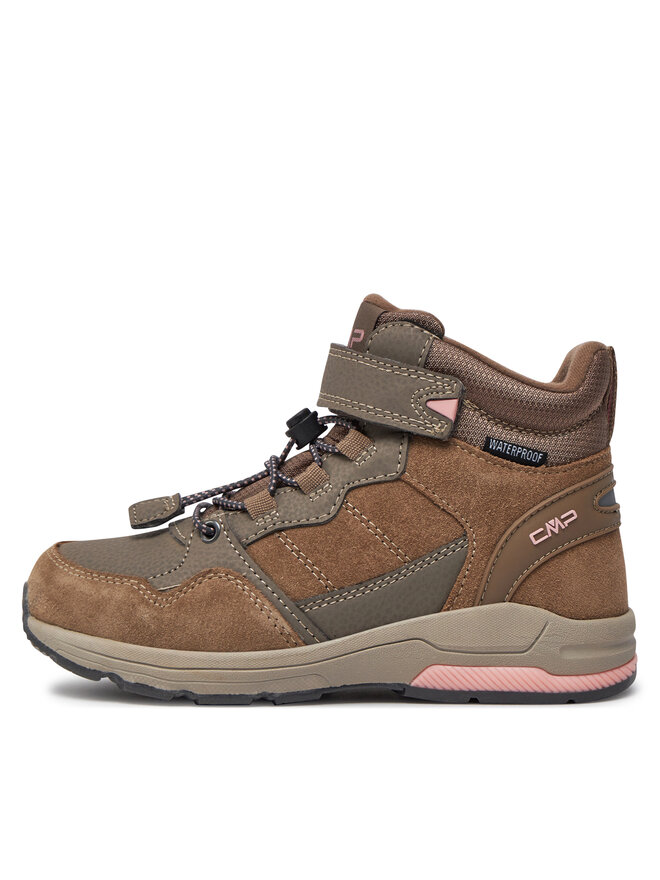 CMP Sneakersy CMP Kids Hadil Leather Wp Urban Shoes 3Q84524 Hnědá
