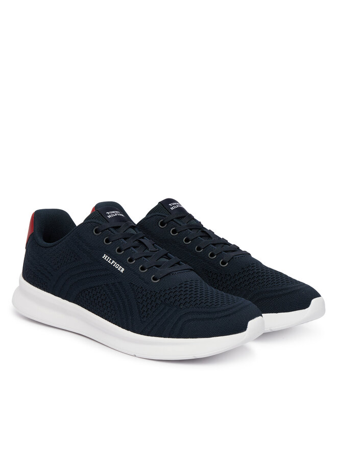 Tommy Hilfiger Sneakers Tommy Hilfiger Lightweight Runner Mix FM0FM05755 Dunkelblau