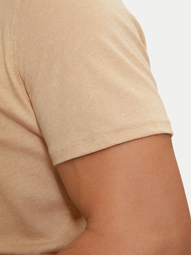 Tommy Jeans Tommy Jeans T-Shirt Jaspe DM0DM09587 Beige Slim Fit
