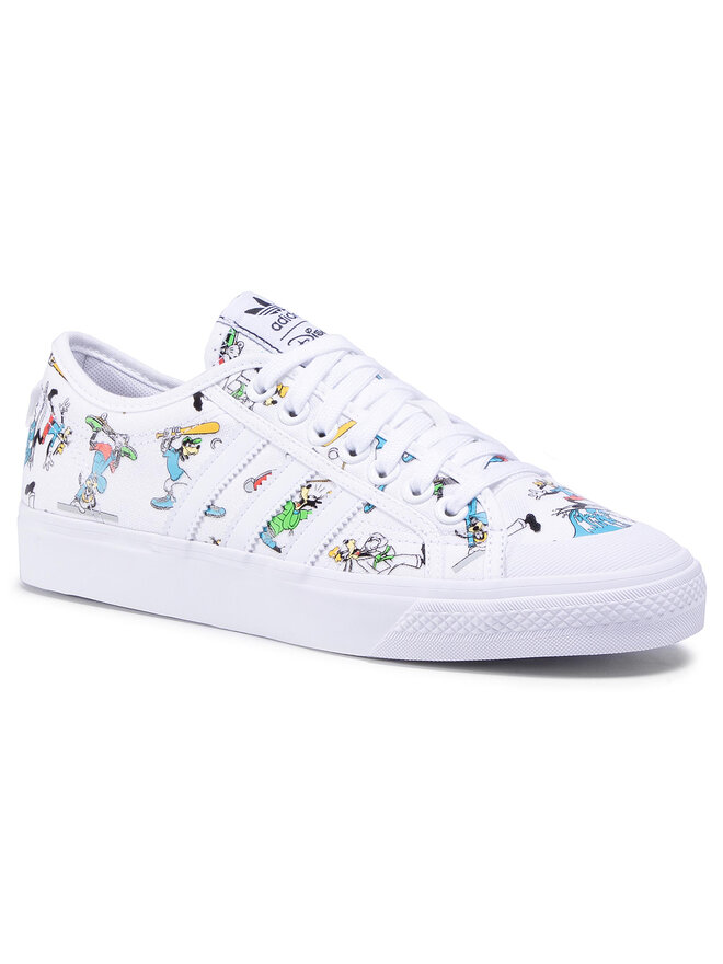 adidas Sneakers adidas Nizza X Disney Sport Goofy FW0645 Weiß