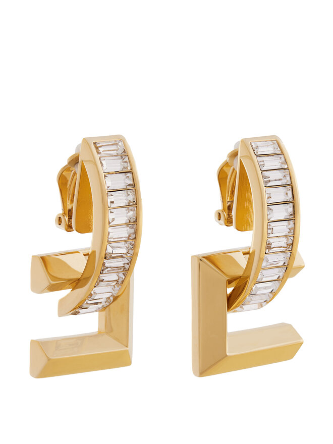 Elisabetta Franchi Klipsz fülbevalók Elisabetta Franchi OR-16K-52E2-V290 Arany