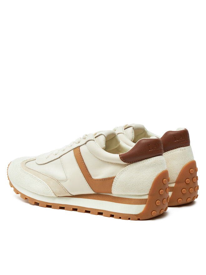 LAUREN RALPH LAUREN Sneakersy Lauren Ralph Lauren 802943462002 Béžová